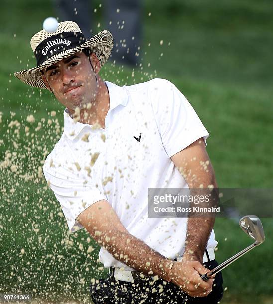Alvaro Quiros of Spain during the second round of the Open de Espana at the Real Club de Golf de Seville on April 30, 2010 in Seville, Spain.