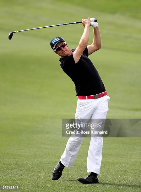 Mikko Ilonen of Finland during the second round of the Open de Espana at the Real Club de Golf de Seville on April 30, 2010 in Seville, Spain.