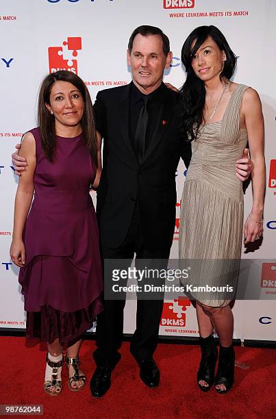 Of Coty Inc. Bernd Beetz and Satsuki Mitchell attend DKMS' 4th Annual Gala: Linked Against Leukemia at Cipriani 42nd Street on April 29, 2010 in New...