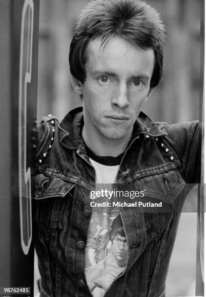 Drummer Nicky 'Topper' Headon of English punk rock group The Clash, New York, 1978.