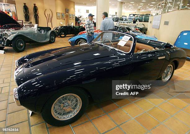 Ferrari Tipo 166/195 Inter Cabriolet is presented as part of the 21st Bonhams' annual sale of motor cars "Les Grandes Marques à Monaco" on April 30,...