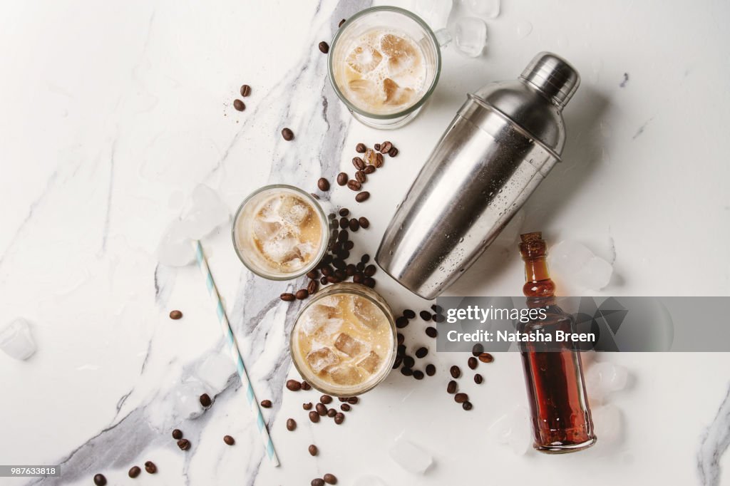 Iced Coffee Cocktail High-Res Stock Photo - Getty Images