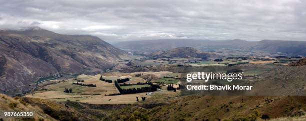 cardrona valley - cardrona stock-fotos und bilder