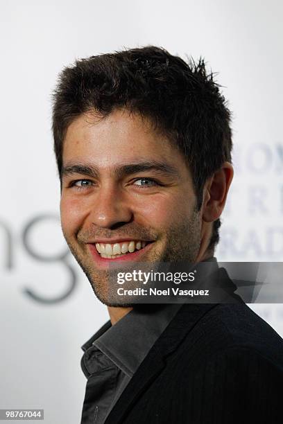 Adrian Grenier attends James Cameron's Star-Studded Green Carpet VIP reception for Earth Day at the JW Marriott Los Angeles at L.A. LIVE on April 22,...