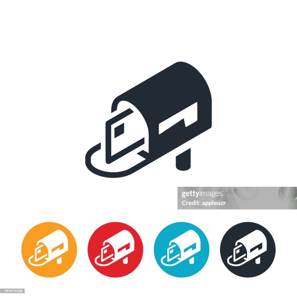 Öffnen des Postfachs Symbol