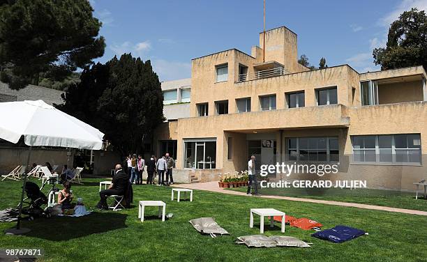 Picture taken on April 30, 2010 of the Villa Noailles in Hyeres, southern France, who hosts until May 3 the 25th fashion festival. AFP PHOTO / GERARD...