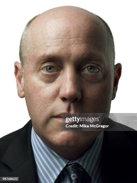 Tom Shea, Managing Director of Cantor Fitzgerald & Co., at a portrait session for Institutional Investor Magazine in 2009.