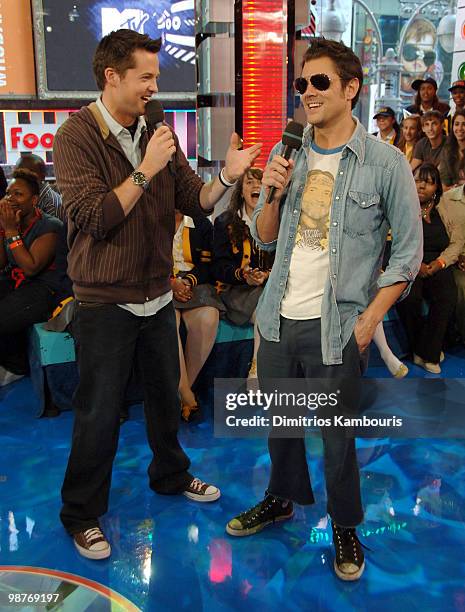 Damien Fahey and Johnny Knoxville