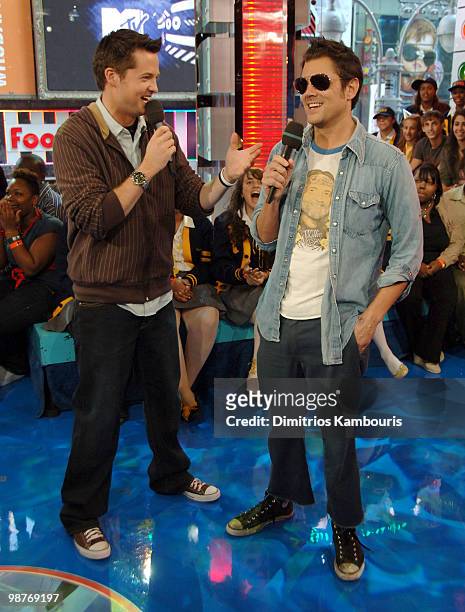 Damien Fahey and Johnny Knoxville