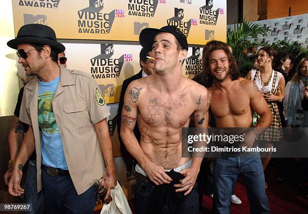 Johnny Knoxville, Steve-O and the cast of "Jackass: Number Two"