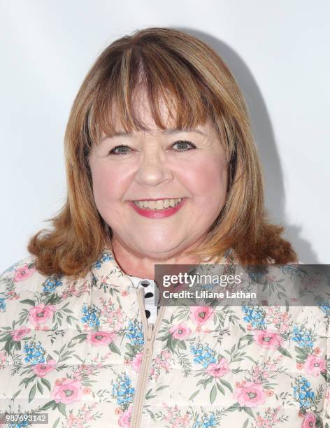 Actress Patrika Darbo attends the Fur & Feather Animal Sanctuary's "Paint 4 Paws" Charity Benefit at Color Me Mine on June 29, 2018 in Studio City,...