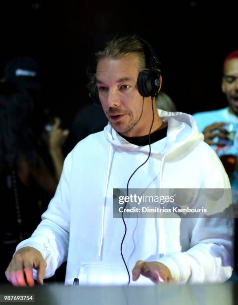 Diplo performs during HQ2 Opening Night at Ocean Resort Casino on June 29, 2018 in Atlantic City, New Jersey.