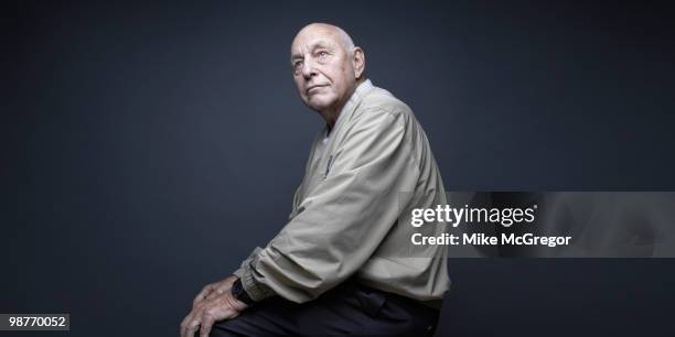 Investor Martin J. Whitman poses at a portrait session for Fortune Magazine in 2007.