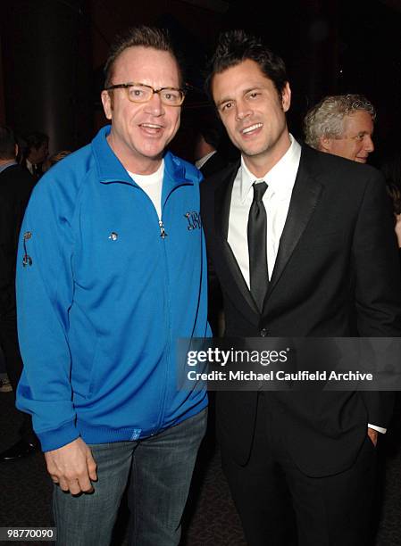 Tom Arnold and Johnny Knoxville