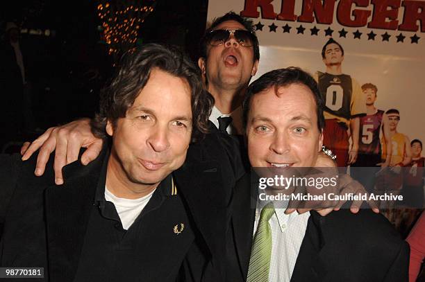 Peter Farrelly, Producer, Johnny Knoxville, and Bobby Farrelly, Producer