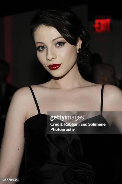 Michelle Trachtenberg attends a party hosted by Giorgio Armani in honor of Martin Scorsese and Leonardo DiCaprio in honor of the "Shutter Island"...