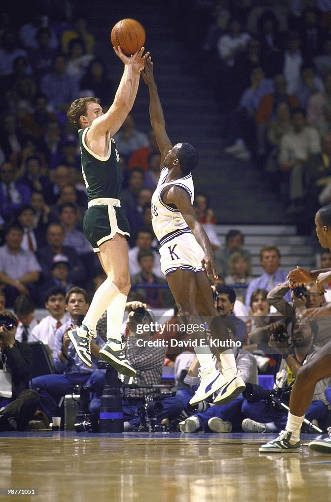 Kansas University vs Michigan State University, 1986 Midwest Regional Third Round