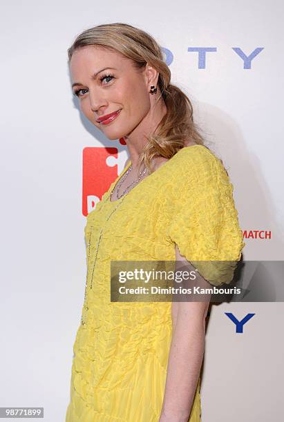 Actress Sarah Wynter attends DKMS' 4th Annual Gala: Linked Against Leukemia at Cipriani 42nd Street on April 29, 2010 in New York City.