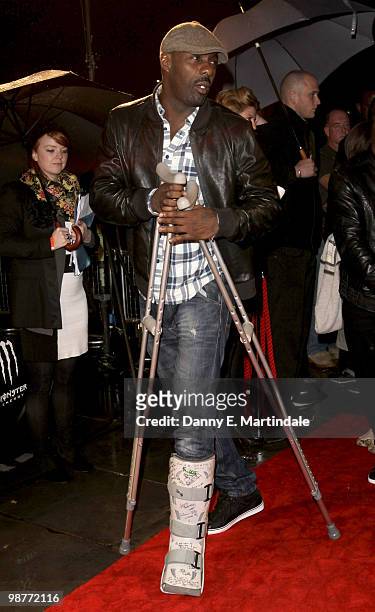Idris Elba attends the launch party for The Gumball 300 Rally on April 30, 2010 in London, England.