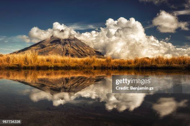 surrounded - dormant volcano stock pictures, royalty-free photos & images