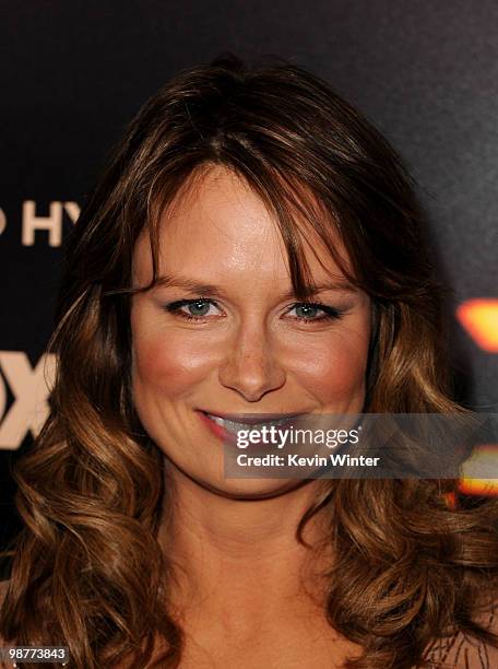 Actress Mary Lynn Rajskub arrives at Fox's "24" Series Finale party held at Boulevard 3 on April 30, 2010 in Hollywood, California.