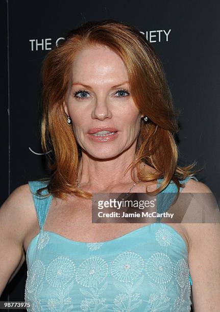 Marg Helgenberger attends the Cinema Society with Vanity Fair & Ambrosi Abrianna after party for the of "Ultrasuede: In Search of Halston" premiere...