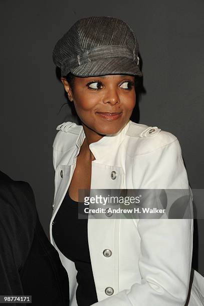 Musician Janet Jackson attends Art of Elysium "Bright Lights" with VERSUS by Donatella Versace and Christopher Kane at Milk Studios on April 30, 2010...