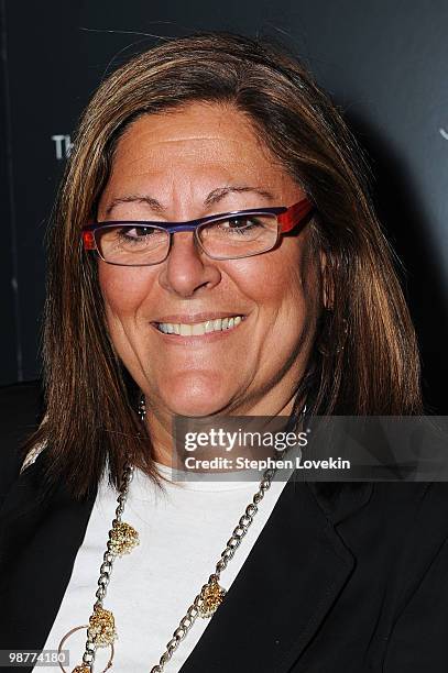 Fern Mallis attends the Cinema Society with Vanity Fair & Ambrosi Abrianna after party for the of "Ultrasuede: In Search of Halston" premiere during...