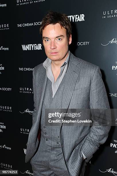 Director Whitney Sudler-Smith attend the Cinema Society with Vanity Fair & Ambrosi Abrianna after party for the of "Ultrasuede: In Search of Halston"...