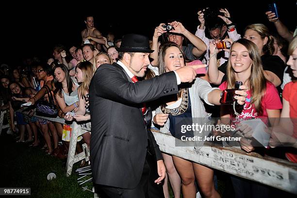 Joey Fatone attends Barnstable Brown at the 136th Kentucky Derby on April 30, 2010 in Louisville, Kentucky.