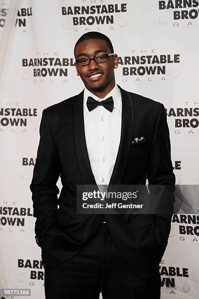 Projected first round NBA draft pick John Wall attends Barnstable Brown at the 136th Kentucky Derby on April 30, 2010 in Louisville, Kentucky.