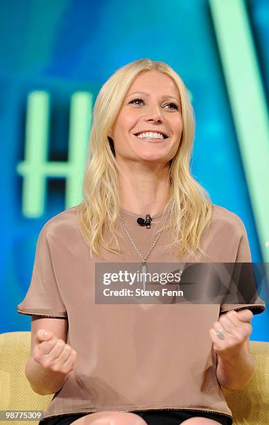 Gwyneth Paltrow was a guest on "THE VIEW," Friday April 30, 2010 airing on the Disney General Entertainment Content via Getty Images Television...