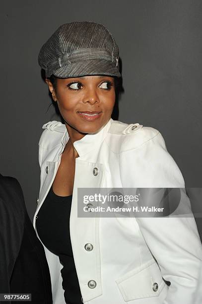 Musician Janet Jackson attends Art of Elysium "Bright Lights" with VERSUS by Donatella Versace and Christopher Kane at Milk Studios on April 30, 2010...