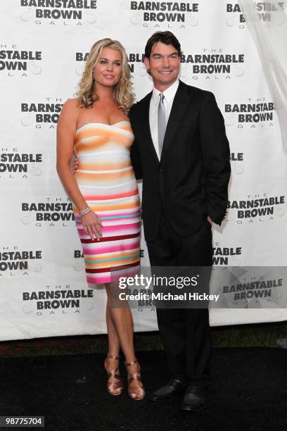 Rebecca Rojmin and Jerry O'Connell attend the 2010 Barnstable-Brown gala on April 30, 2010 in Louisville, Kentucky.