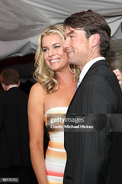 Rebecca Rojmin and Jerry O'Connell attend the 2010 Barnstable-Brown gala on April 30, 2010 in Louisville, Kentucky.