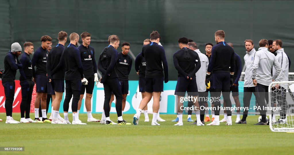 England - FIFA World Cup 2018 - Media Activity - 30th June