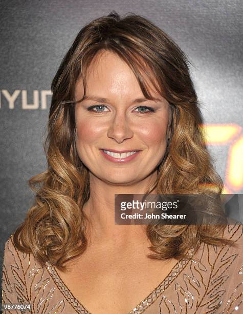 Actress Mary Lynn Rajskub arrives to the "24" Series Finale Party at Boulevard3 on April 30, 2010 in Hollywood, California.