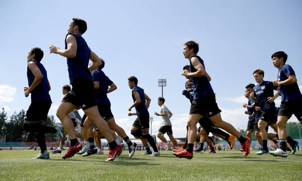 RUS: Japan Training Session