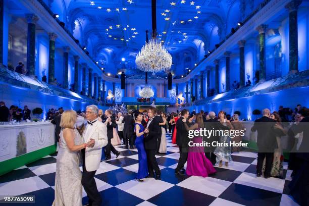 Guests during the Fete Imperiale 2018 on June 29, 2018 in Vienna, Austria.