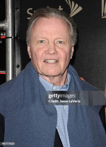 Actor Jon Voight attends the "24" series finale party at Boulevard3 on April 30, 2010 in Hollywood, California.