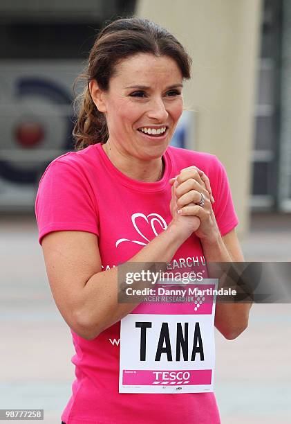 Tana Ramsay attends photocall for Race For Life London at 02 Arena on May 1, 2010 in London, England.