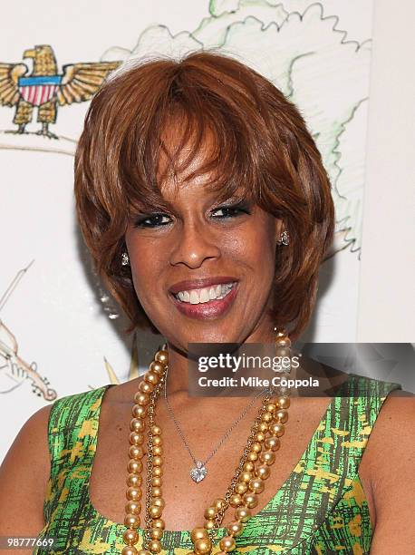 Gayle King attends the The New Yorker party during White House Correspondents dinner weekend at the W Hotel Washington, DC on April 30, 2010 in...