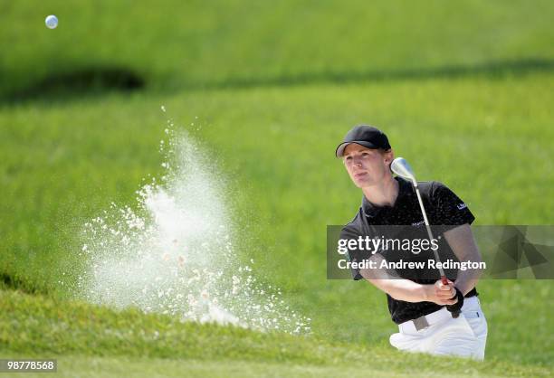 Lasse Jensen of Denmark in action during the third round of the Turkish Airlines Challenge hosted by Carya Golf Club on May 1, 2010 in Belek, Turkey.