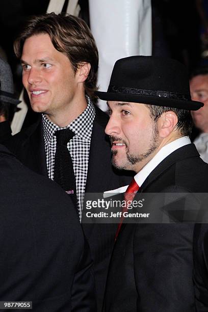 Tom Brady, and Joey Fatone attend Barnstable Brown at the 136th Kentucky Derby on April 30, 2010 in Louisville, Kentucky.