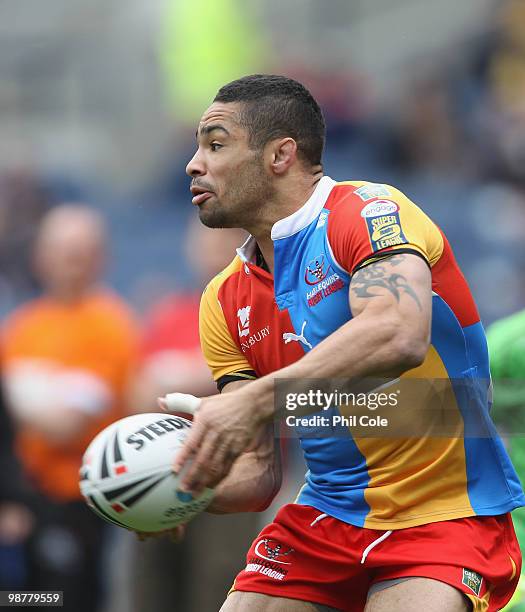 Kevin Penny of Harlequins during the Engage Rugby Super League Magic Weekend match between Hull FC and Harlequins at Murrayfield on May 1, 2010 in...