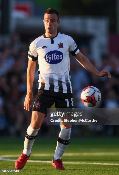 Louth , Ireland - 29 June 2018; Robbie Benson of Dundalk during the SSE Airtricity League Premier Division match between Dundalk and Cork City at...