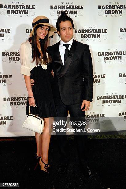 Ashlee Simpson and Pete Wentz attends the Barnstable Brown gala at the 136th Kentucky Derby on April 30, 2010 in Louisville, Kentucky.