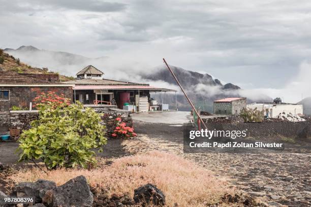 cape verde, on the island of fogo - cape verde stock-fotos und bilder