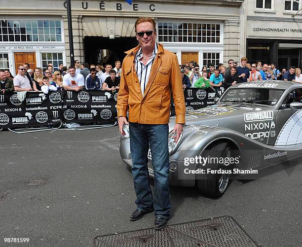 Michael Madsen attends a photocall for send off of The Gumball 3000 Rally on May 1, 2010 in London, England.