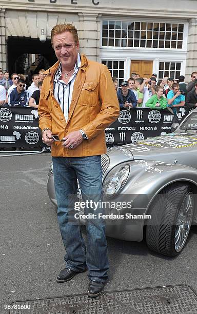 Michael Madsen attends a photocall for send off of The Gumball 3000 Rally on May 1, 2010 in London, England.